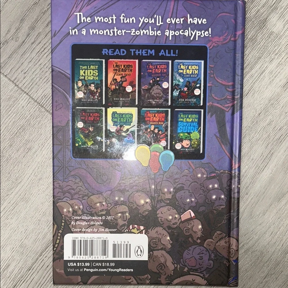 The Last Kids On Earth and the Nightmare King Graphic Novel NWT